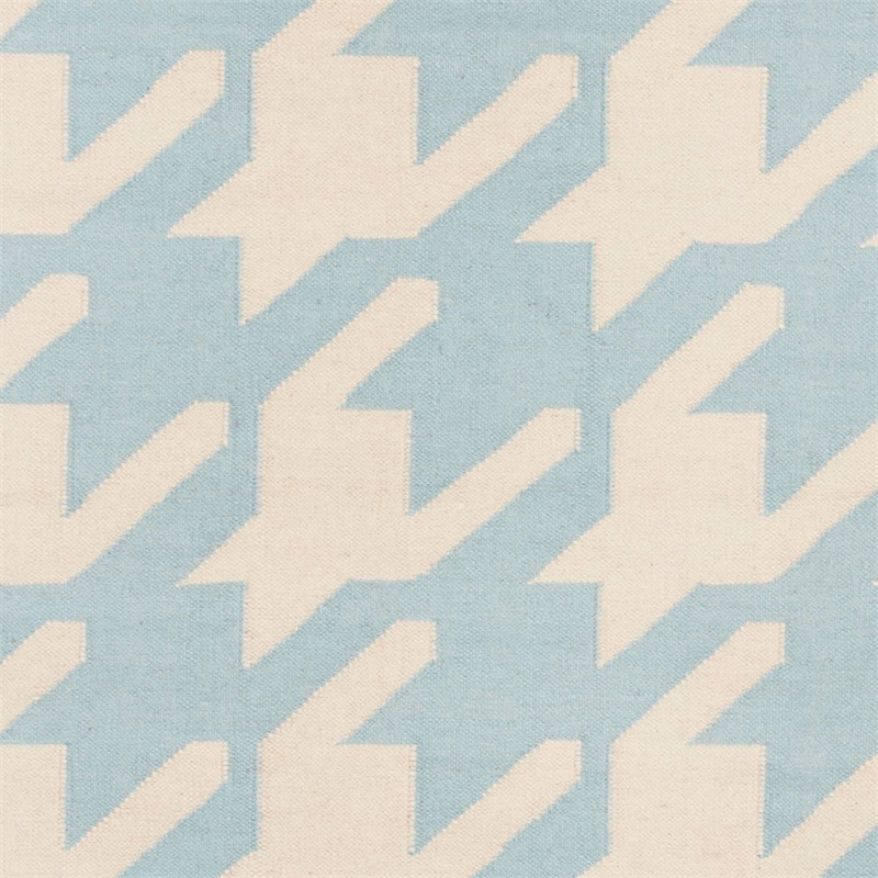 Safavieh Dhurries 6' Square Hand Woven Flat Weave Wool Rug