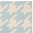 Safavieh Dhurries 6' Square Hand Woven Flat Weave Wool Rug