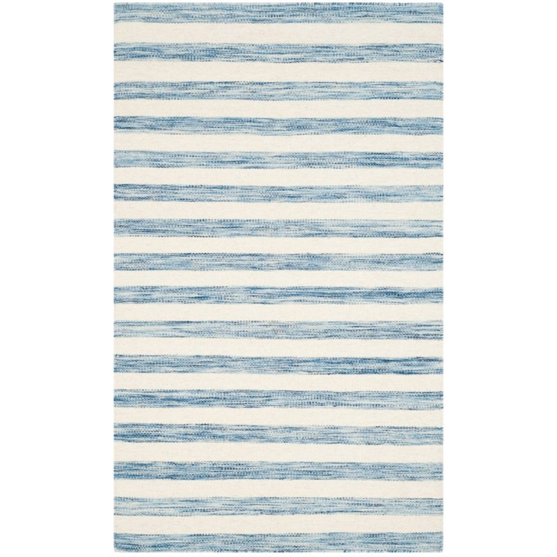 Safavieh Dhurries 3' X 5' Hand Woven Flat Weave Wool Rug