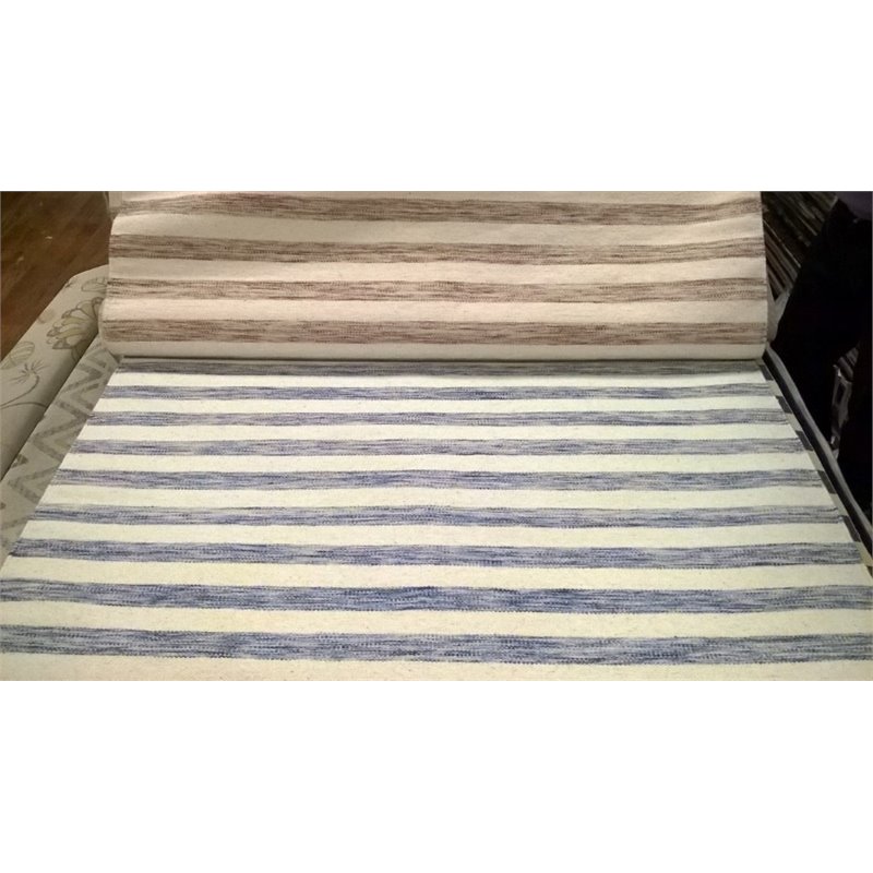 Safavieh Dhurries 6' Square Hand Woven Flat Weave Wool Rug