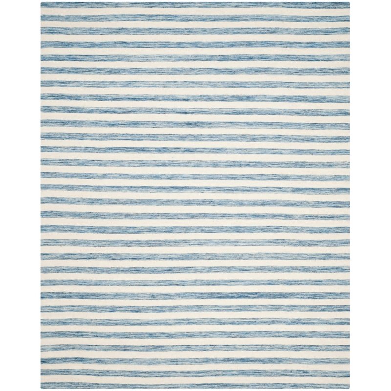 Safavieh Dhurries 8' X 10' Hand Woven Flat Weave Wool Rug