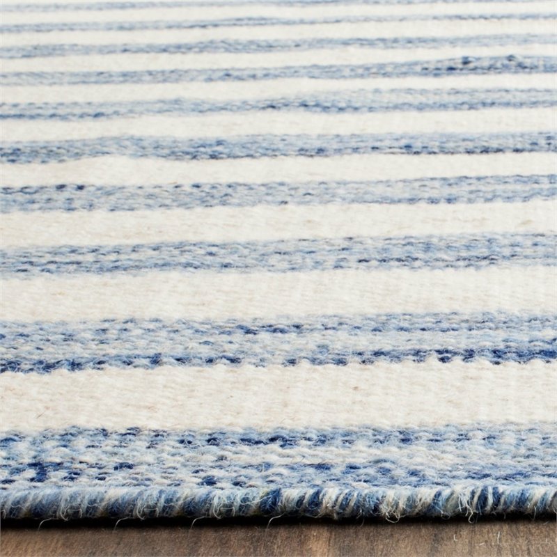 Safavieh Dhurries 8' X 10' Hand Woven Flat Weave Wool Rug