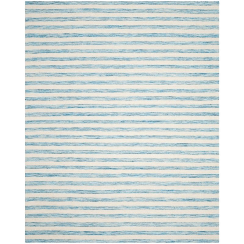 Safavieh Dhurries 4' X 6' Hand Woven Flat Weave Wool Rug