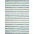 Safavieh Dhurries 6' Square Hand Woven Flat Weave Wool Rug