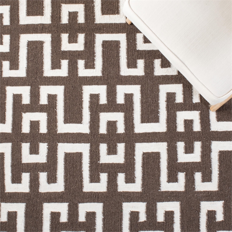 Safavieh Dhurries 5' X 8' Hand Woven Flat Weave Rug