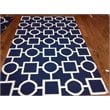 Safavieh Dhurries 6' Round Hand Woven Flat Weave Rug