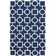 Safavieh Dhurries 6' Round Hand Woven Flat Weave Rug