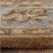 Safavieh Empire 5' X 8' Hand Tufted Wool Rug in Blue and Brown