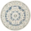 Safavieh Evoke 3' X 5' Power Loomed Rug in Ivory and Blue