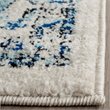 Safavieh Evoke 8' X 10' Power Loomed Rug in Gray and Ivory
