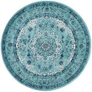 Safavieh Evoke 6'7&quot Round Power Loomed Rug