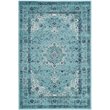 Safavieh Evoke 8' X 10' Power Loomed Rug in Light Blue and Light Blue