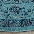 Safavieh Evoke 9' X 12' Power Loomed Rug in Light Blue and Light Blue