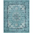 Safavieh Evoke 9' X 12' Power Loomed Rug in Light Blue and Light Blue