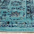 Safavieh Evoke 9' X 12' Power Loomed Rug in Light Blue and Light Blue
