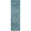 Safavieh Evoke 9' X 12' Power Loomed Rug in Light Blue and Light Blue