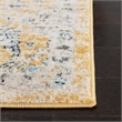Safavieh Evoke 3' X 5' Power Loomed Rug in Gold and Ivory