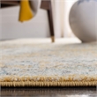 Safavieh Evoke 3' X 5' Power Loomed Rug in Gold and Ivory