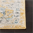 Safavieh Evoke 4' X 6' Power Loomed Rug in Gold and Ivory