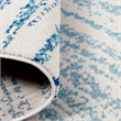 Safavieh Evoke 9' X 12' Power Loomed Rug in Royal and Ivory