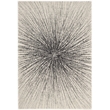 Safavieh Evoke 4' X 6' Power Loomed Rug in Black and Ivory