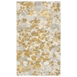 Safavieh Evoke 3' X 5' Power Loomed Polypropylene Rug in Gray and Gold