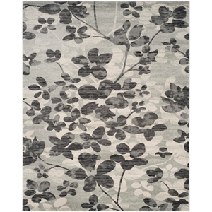 Safavieh Evoke 10' X 14' Power Loomed Rug in Gray and Black