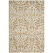 Safavieh Evoke 3' X 5' Power Loomed Rug in Ivory and Gold