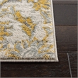 Safavieh Evoke 3' X 5' Power Loomed Rug in Ivory and Gold