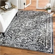 Safavieh Evoke 4' X 6' Power Loomed Rug in Ivory and Gray
