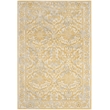 Safavieh Evoke 4' X 6' Power Loomed Rug in Ivory and Gold