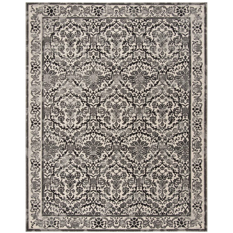 Safavieh Evoke 8' X 10' Power Loomed Rug in Ivory and Gold