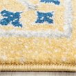 Safavieh Evoke 3' X 5' Power Loomed Rug in Gold and Ivory