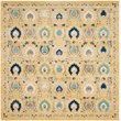 Safavieh Evoke 9' X 12' Power Loomed Rug in Gold and Ivory