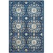 Safavieh Evoke 10' X 14' Power Loomed Rug in Navy and Ivory