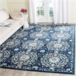 Safavieh Evoke 4' X 6' Power Loomed Rug in Navy and Ivory