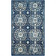 Safavieh Evoke 9' X 12' Power Loomed Rug in Navy and Ivory