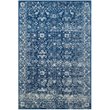 Safavieh Evoke 10' X 14' Power Loomed Rug in Navy and Ivory