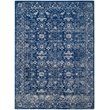 Safavieh Evoke 10' X 14' Power Loomed Rug in Navy and Ivory