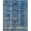 Safavieh Evoke 10' X 14' Power Loomed Rug in Navy and Ivory
