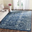 Safavieh Evoke 10' X 14' Power Loomed Rug in Navy and Ivory