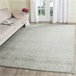 Safavieh Evoke 8' X 10' Power Loomed Rug in Silver and Ivory