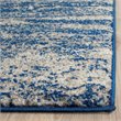 Safavieh Evoke 10' X 14' Power Loomed Rug in Navy and Ivory