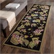 Safavieh DuraRug 4' X 6' Hand Hooked Polypropylene Rug in Black