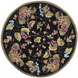 Safavieh DuraRug 6' X 9' Hand Hooked Polypropylene Rug in Black