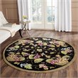 Safavieh DuraRug 6' X 9' Hand Hooked Polypropylene Rug in Black