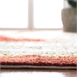 Safavieh DuraRug 3' X 5' Hand Hooked Rug in Ivory and Red