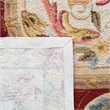 Safavieh DuraRug 4' X 6' Hand Hooked Rug in Ivory and Red