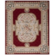Safavieh DuraRug 6' X 9' Hand Hooked Rug in Ivory and Red