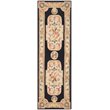 Safavieh DuraRug 2' X 3' Hand Hooked Rug in Navy and Ivory